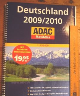 NEU ADAC MaxiAtlas Deutschland 2009/2010 LP 19,95 €