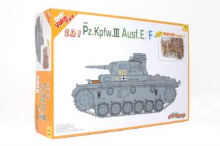 cyber hobby/Dragon 1:35 9111 Panzer Pz.Kpfw.III Ausf.E/F Bausatz Neu
