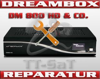 DreamBox 800 HD & Co. Reparatur & Update