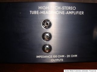 Röhren Kopfhörerverstärker High Tech Tube Headphone Amplifier