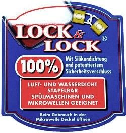 Lock & Lock ® Multifunktionsbox HPL809 1,3Ltr spülmaschinen