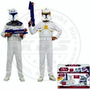 Star Wars Kostüm + Maske + Laserkanone Clone Trooper Captain Cody