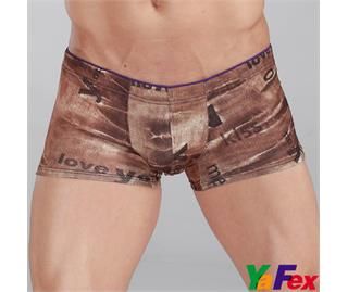 XUBA Brand New Imitation Jean Boxer brief Mens Sexy Briefs Underwear