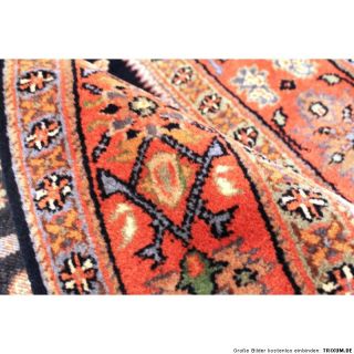 Edeler Handgeknüpfter Orient Perser Teppich Täbris Ghom Tappeto