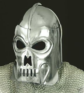 Gladiator Helm Ritter Rüstung Skull LARP helmet R48