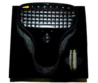 Mini Funk PC Tastatur Wireless Funktastatur Keyboard Tragbar Wireless