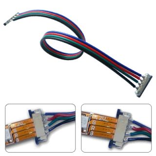 Verbinder Schnellverbinder für 4 poligen RGB 10mm SMD LED Strip mit