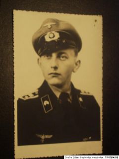 Original Foto Wehrmacht Panzer Uniform