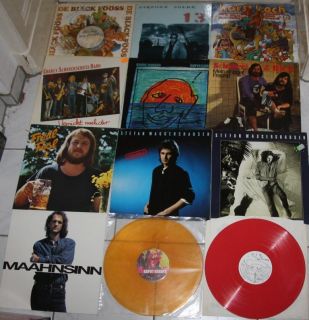 36 LP Sammlung Vinyl Schallplatten DEUTSCHROCK & KRAUTROCK Promo