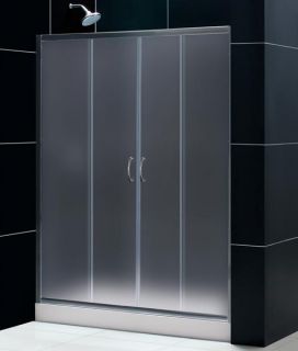 Nische Nischentür 150 cm Mat Schiebetür Duschkabine Dusche Duschtür