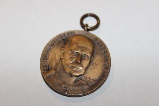 GENERAL BESELER SIEGER ANTWERPEN WILHELM II 1914 Medaille Orden Pin