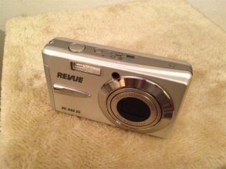 Digital Kamera REVUE DC 840 XS, 8 Megapixel, silber