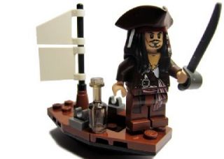 Lego Piraten Fluch der Karibik 30131   Jack Sparrow im Boot   NEU