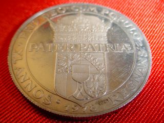DED 1003 LIECHTENSTEIN Franz Josef II 1978 Medaille 35,5mm 15g