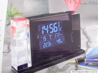 Funk Wetter Station mit Projektion Wetterstation Temperatur