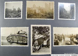 Fotoalbum 2.Weltkrieg   Ostfront, Westfront   Panzer, Auto, Motorrad