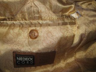 BARISAL Herren Jacket Jacke Sakko Niedieck Cord 52