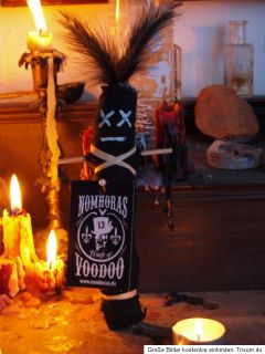 Geweihte Voodoo Puppe Sombra Negra New Orleans   Schadzauber   Fluch