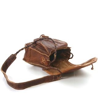 Leder Tasche Hippie Damentasche Handtasche Öko NEPAL