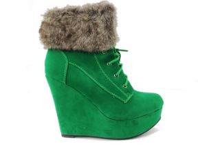 Stiefelette Boots Ankle Schuhe Hidden Wedges Winter KA 852