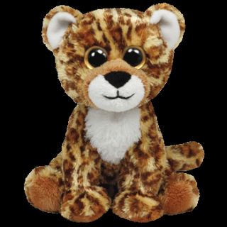 TY Beanie Spotter der Leopard Wildkatze große Augen wie Boos