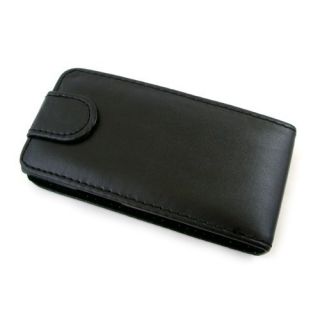 Flip Case/Handy Tasche zu Samsung Wave GT S8500   #F2 Schwarz Schutz