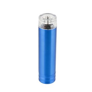 Portable Emergency Travel AA Battery DC Charger +Mini USB Cable Blue