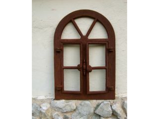 Eisenfenster Gartenmauer, Sprossenfenster, Stallfenster, Gußfenster