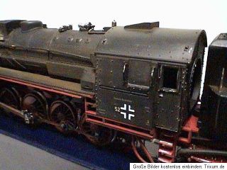 204PW # Wehrmacht Liliput Lok Dampflok BR 52 gealtert Balkenkreuz