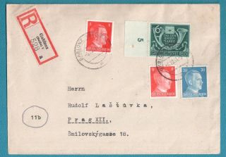 Zensur?Brief(Geheime Staatspolizei)?Nach Prag 1944 Deutsches Reich