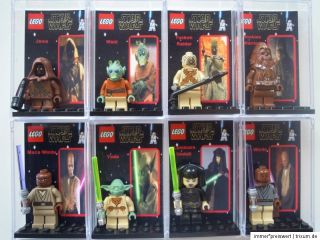 Sammler Box Vitrine Showcase Display ideal für Lego Star Wars Figuren
