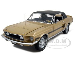 1968 FORD MUSTANG HIGH COUNTRY SPECIAL GOLD 1:24