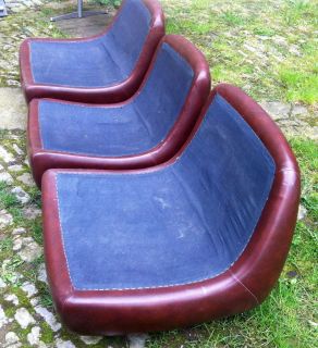 Konvolut Design 70er Jahre DDR Sessel Chair 3x zusammen passend