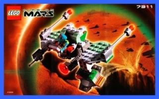 LEGO BAUANLEITUNG 7311 Life On Mars Planet Cruiser 886
