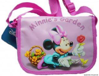 Neu Süße Tasche Minnie Mouse Minnie´s Garden rosa