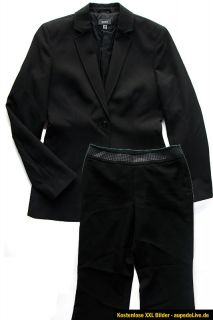 MEXX Damen Anzug Hosenanzug  Gr. 38   schwarz   Jacke Jacket Jaket