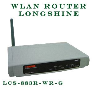 Longshine Wireless Router WLAN LCS 883R WR G , W LAN
