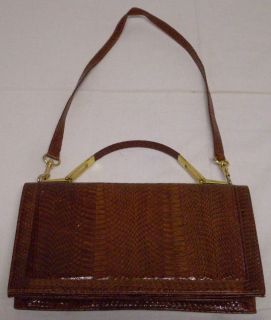 Vintage Damen Handtasche Echt Leder