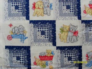 Patchworkstoff, Tiere, Log Cabin, Exclusively Quilters