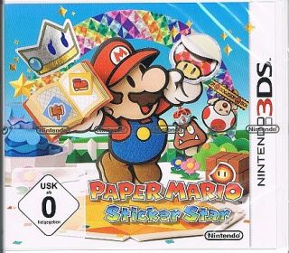 Nintendo 3DS Spiel Paper Mario  Sticker Star NEU