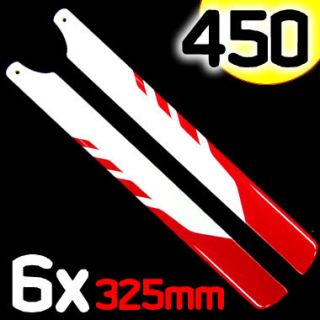 6p 325mm Rotor Main Blade For ALIGN RC Trex 450 SE XL R
