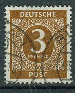Besetzung Briefmarken 1946 Kontrollratsausgabe Mi 913 o