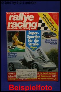 Rallye Racing 7/92 McLaren F1 DB 600 CE Subaru SVX