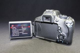 Canon EOS 600D 18,0 MP Digitalkamera + 64GB + EF S 17 85 IS USM