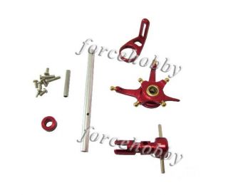 Red WLToys Toys V911 4CH Helicopter CNC Metal Rotor Head Shaft