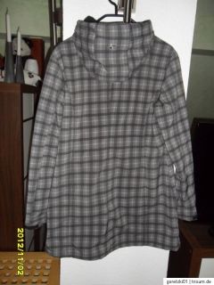 McKinley Softshell Mantel Damen grau schwarz weiß Gr.42 Top