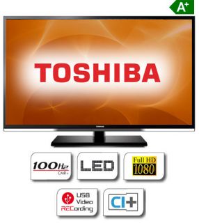 Toshiba 32RL933 LED Fernseher 32 80cm Full HD 100Hz CI Flachbildschirm