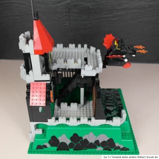 Lego 6082 Ritter Ritterburg Burg Castle Drachenstein 3D Basisplatte