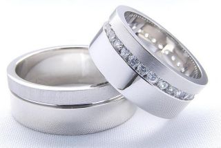 Verlobungsringe Freundschaftsringe 925 Silber Ring (S05)