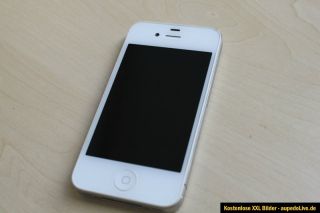 Apple iPhone 4 16 GB   Weiss (T Mobile) Smartphone